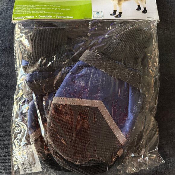 Guardian Gear Dog Boots, Blue, Size XL Fits Paws 5" New in package - Picture 2 of 5